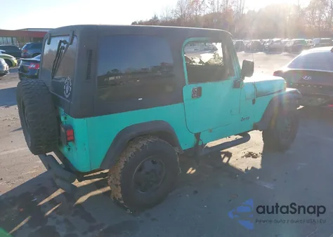 1988 Jeep Wrangler Sport из США, поврежденный, VIN 2BCCZ81K2JB526732